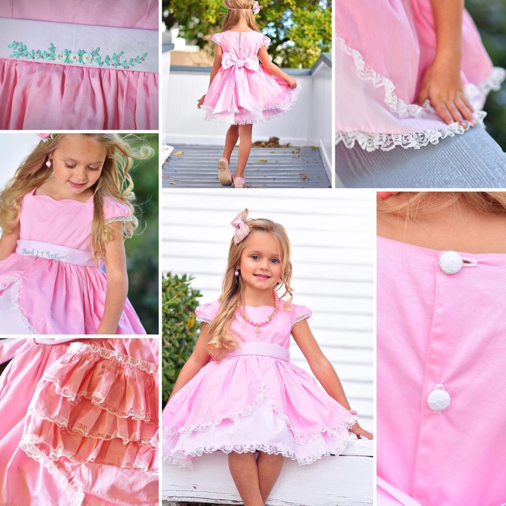 Girls spring dress